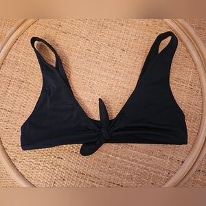La Hearts Black Bikini Bottom